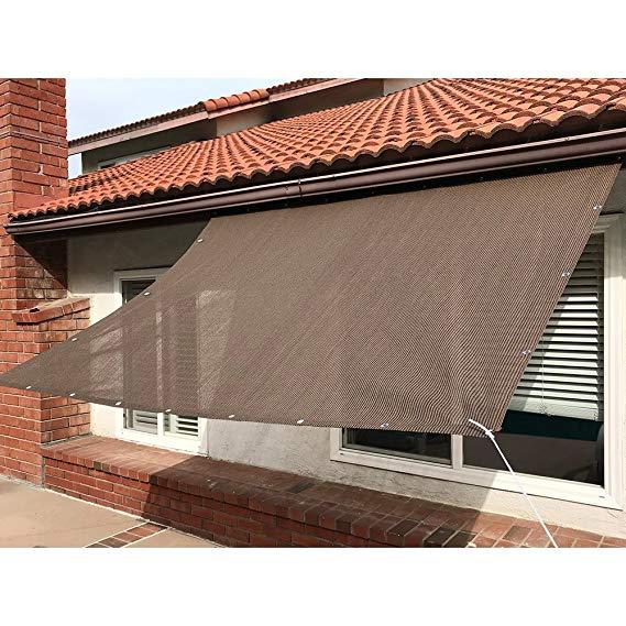 Sun Shade Mesh Canopy Awning Privacy Screen Window Cover Hot Sun Shade Mesh Canopy Awning Privacy