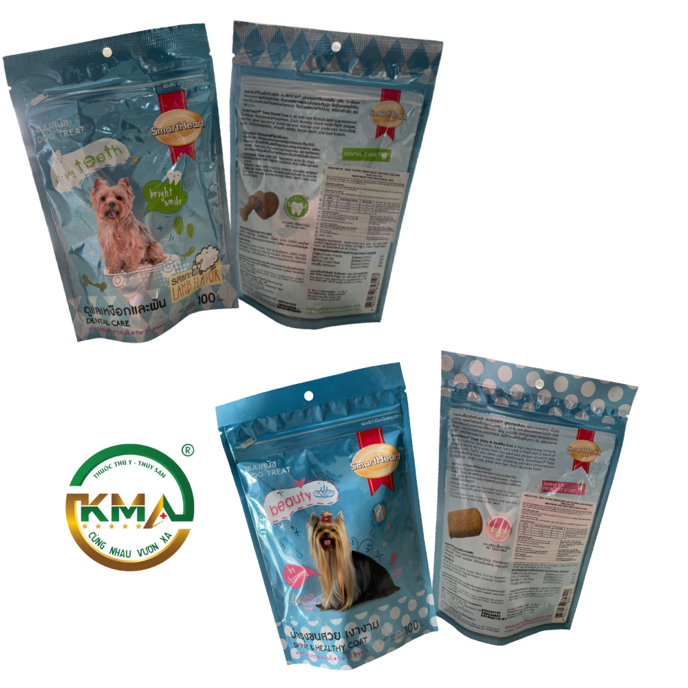 BÁNH THƯỞNG CHO CHÓ - SMARTHEART 100G