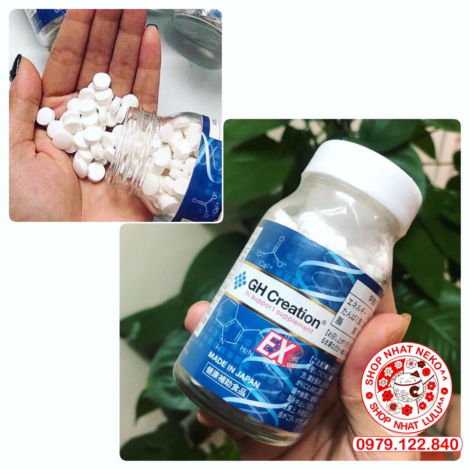 Viên uống tăng chiều cao GH CREATION EX nhật bản