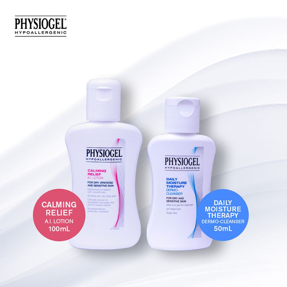Physiogel Hypoallergenic Calming Relief A.I. Body Lotion 100ml With Physiogel Daily Moisture