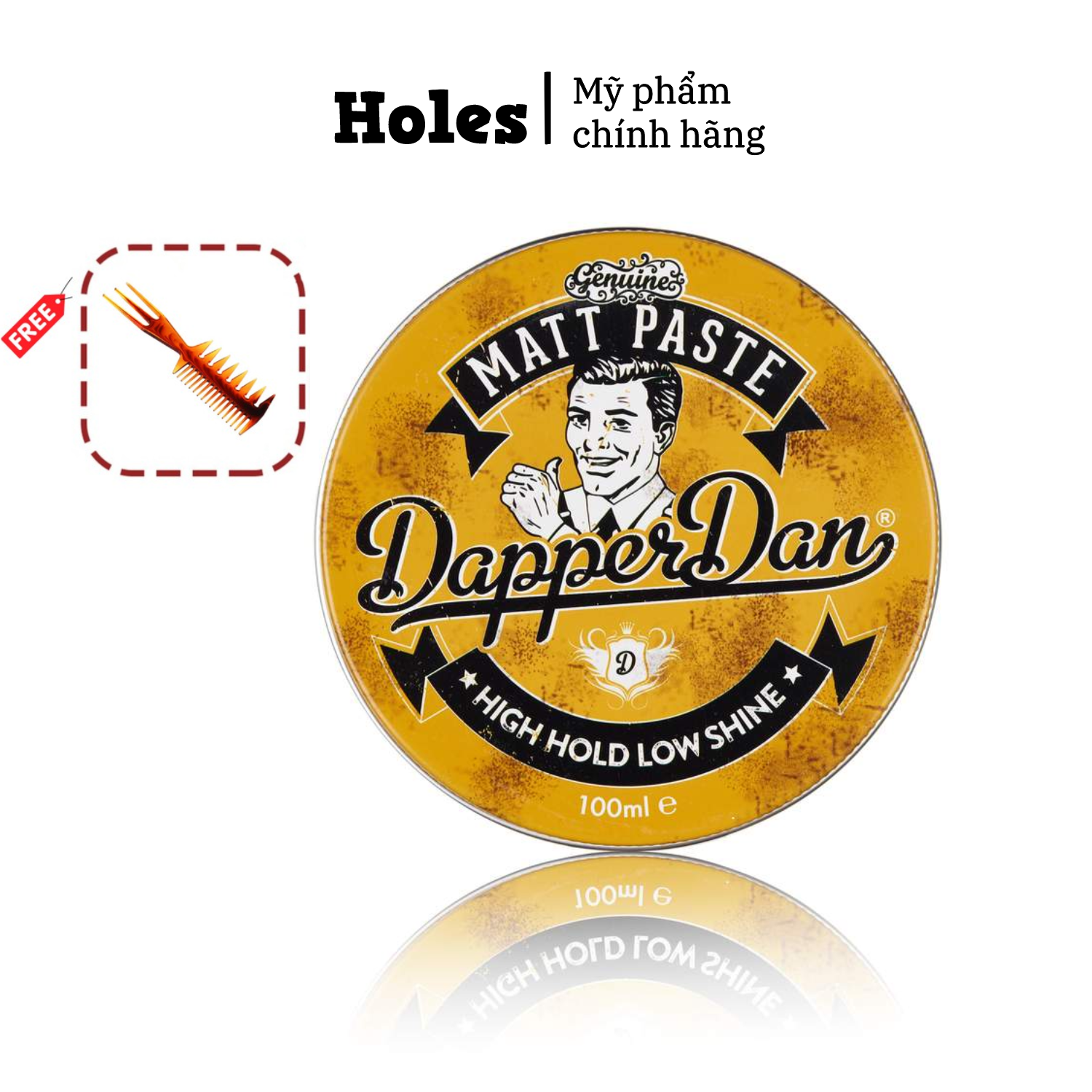 Sáp vuốt tóc Dapper Dan Matt Paste - 100ml