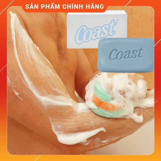 [CHÍNH HÃNG] Xà bông cục Coast (1 lốc - 8 cục)