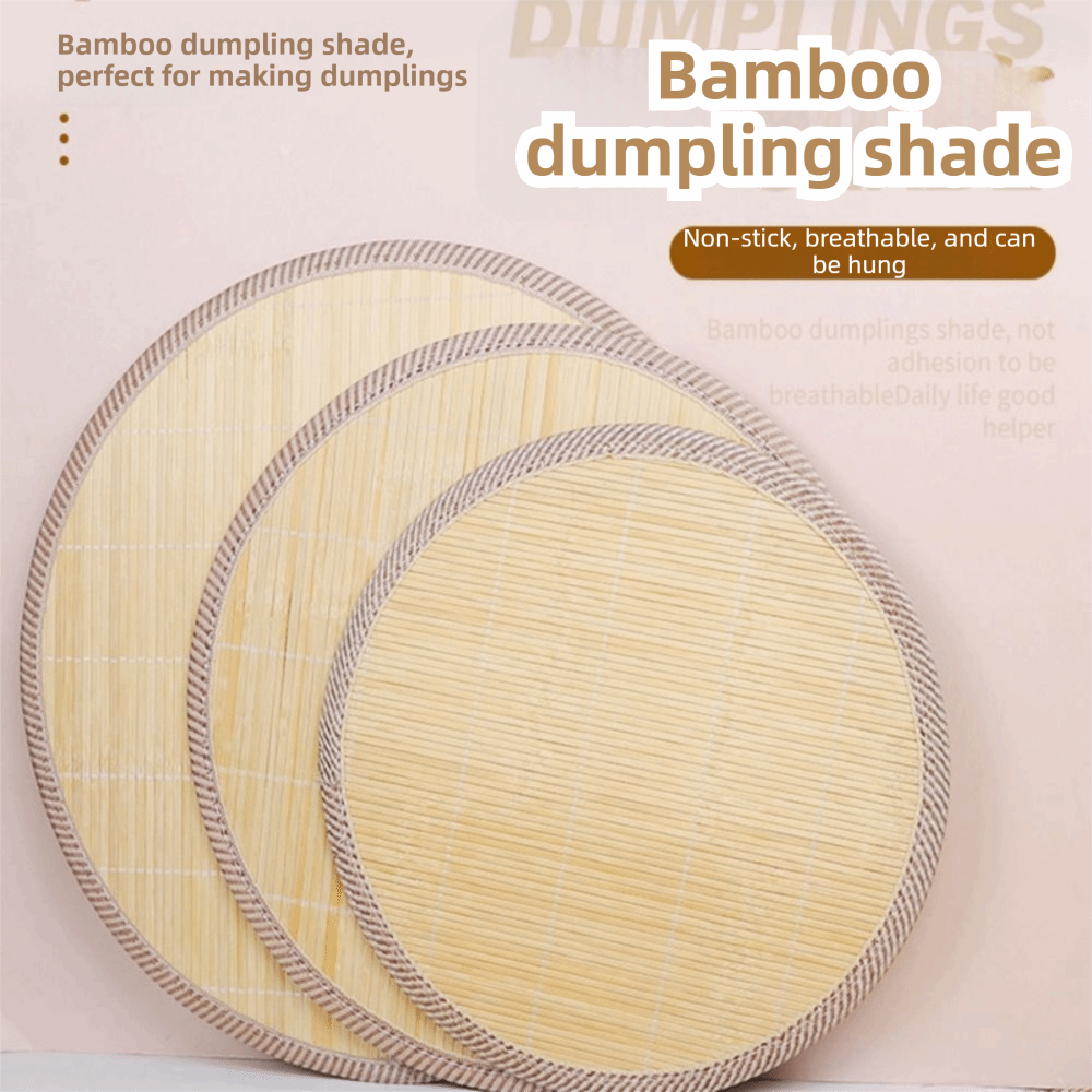 Dumpling Tool 30/40/50cm Bamboo Dumpling Tray Eco-Friendly Multi ...