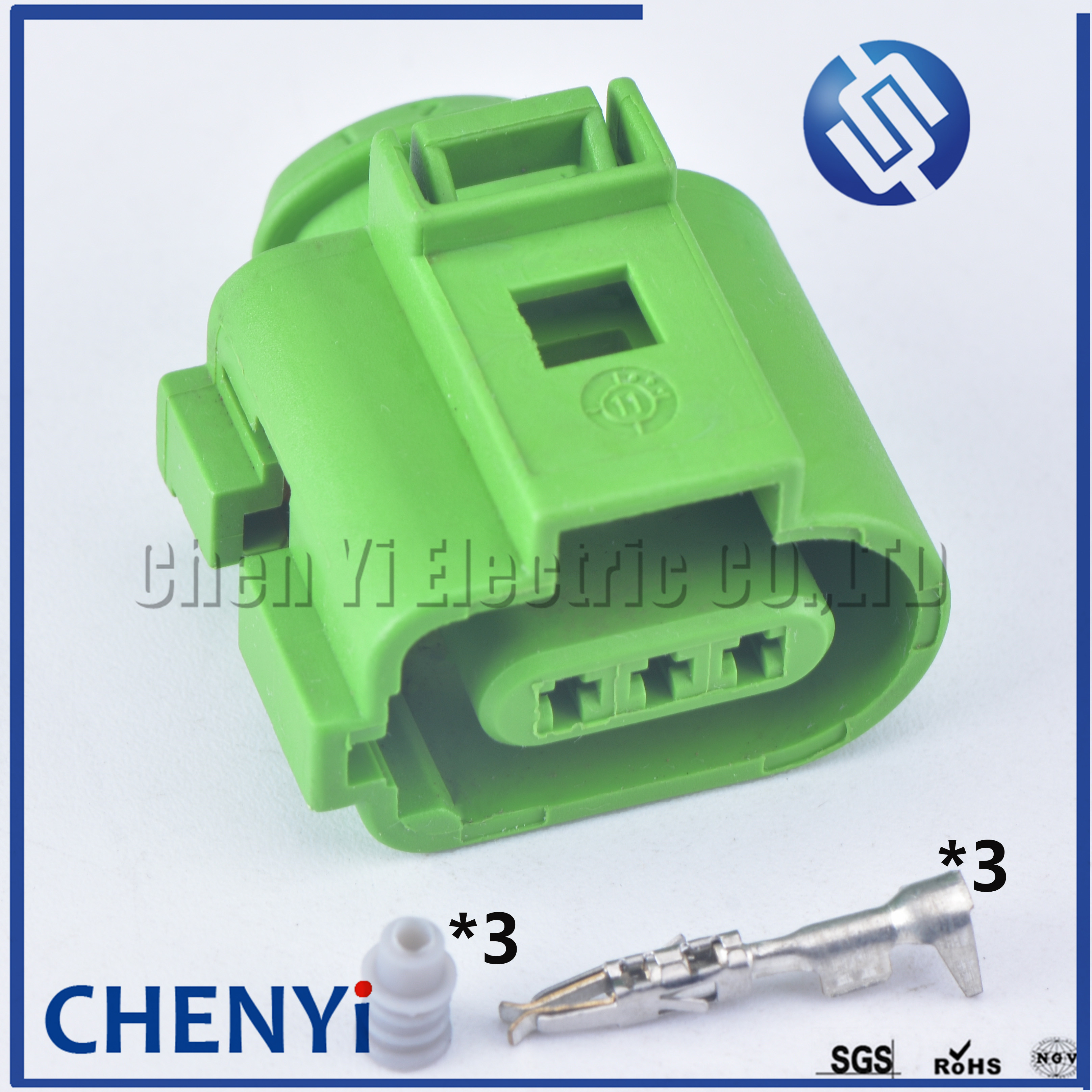 1 set 3 Pin （Female）1.5mm series Automotive waterproof connector Camshaft knock fuel pressure