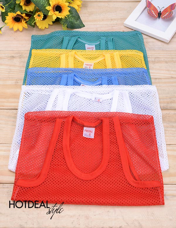 Combo 3 Áo Lưới Bé Mùa hè thoáng mát cho bé