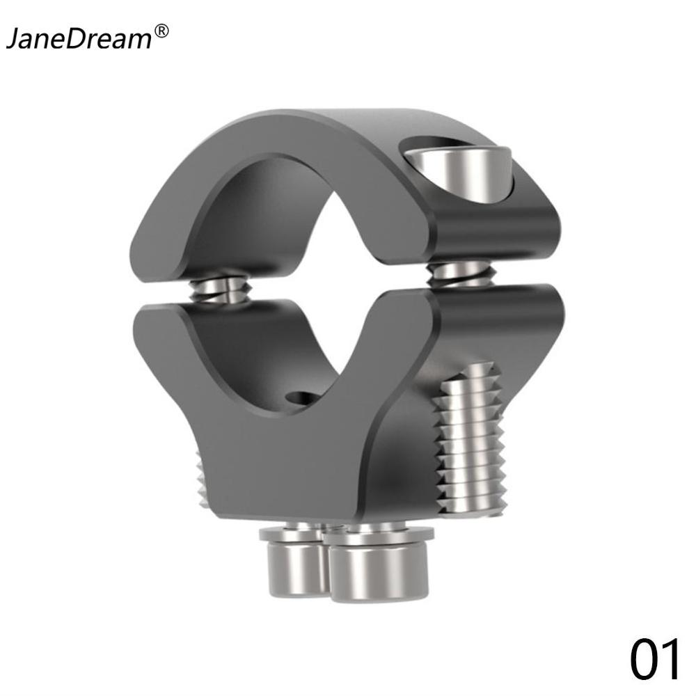 JaneDream 1Pc Aluminum Motorcycle Headlight Spotlight Mount Fixed Clamp Bracket Clip Accessories