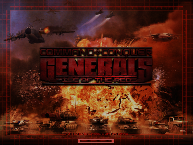 Command and Conquer GENERALS [RISE of the REDS] PC Installer for ...