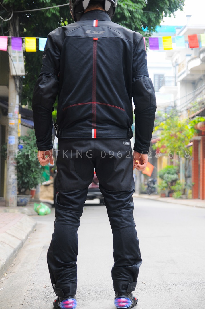 [Tặng găng] Bộ quần áo giáp LS2 chính hãng