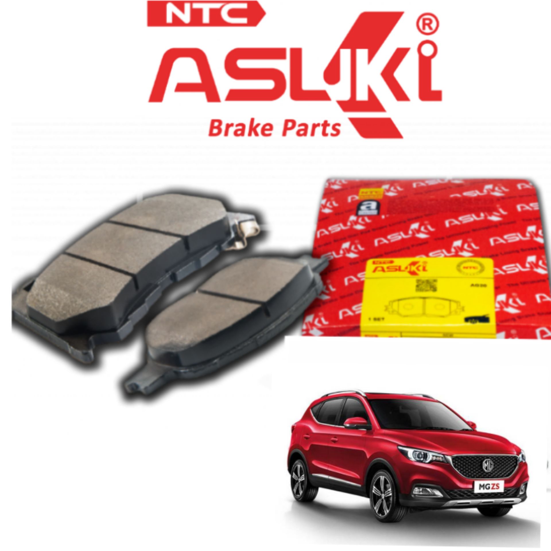 MG ZS Rear Disc BRAKE Pad Asuki IMPORTED