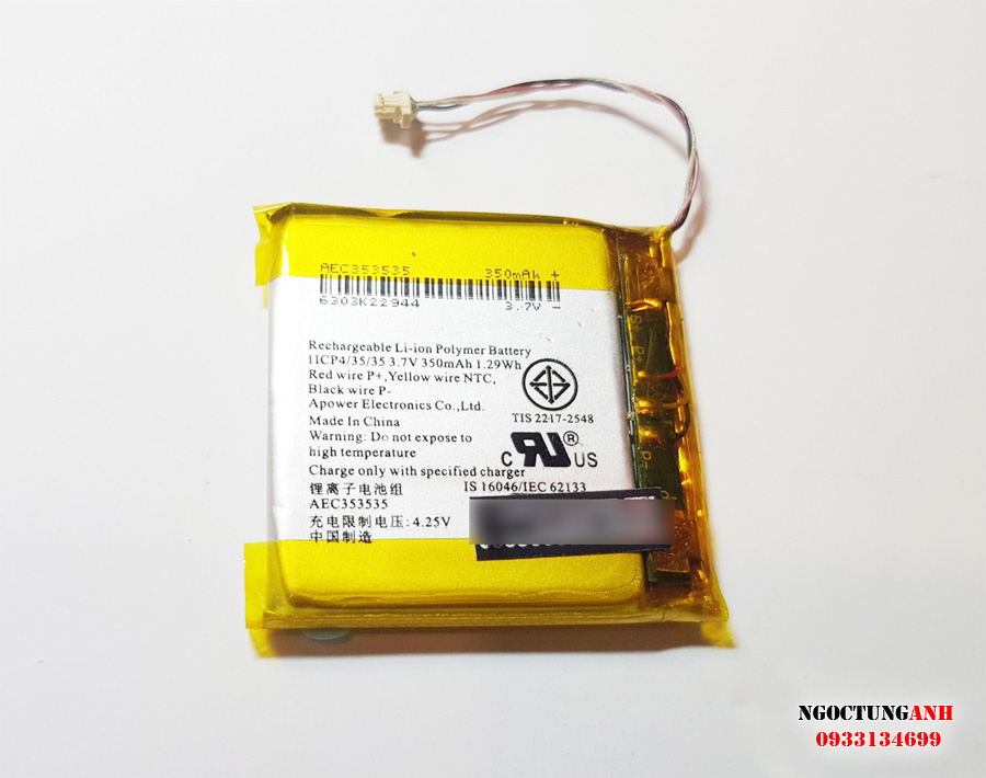 Pin AEC353535 cho tai nghe Bluetooth Beats Solo 2 3
