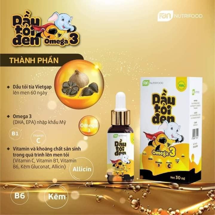 Dầu tỏi đen omega3