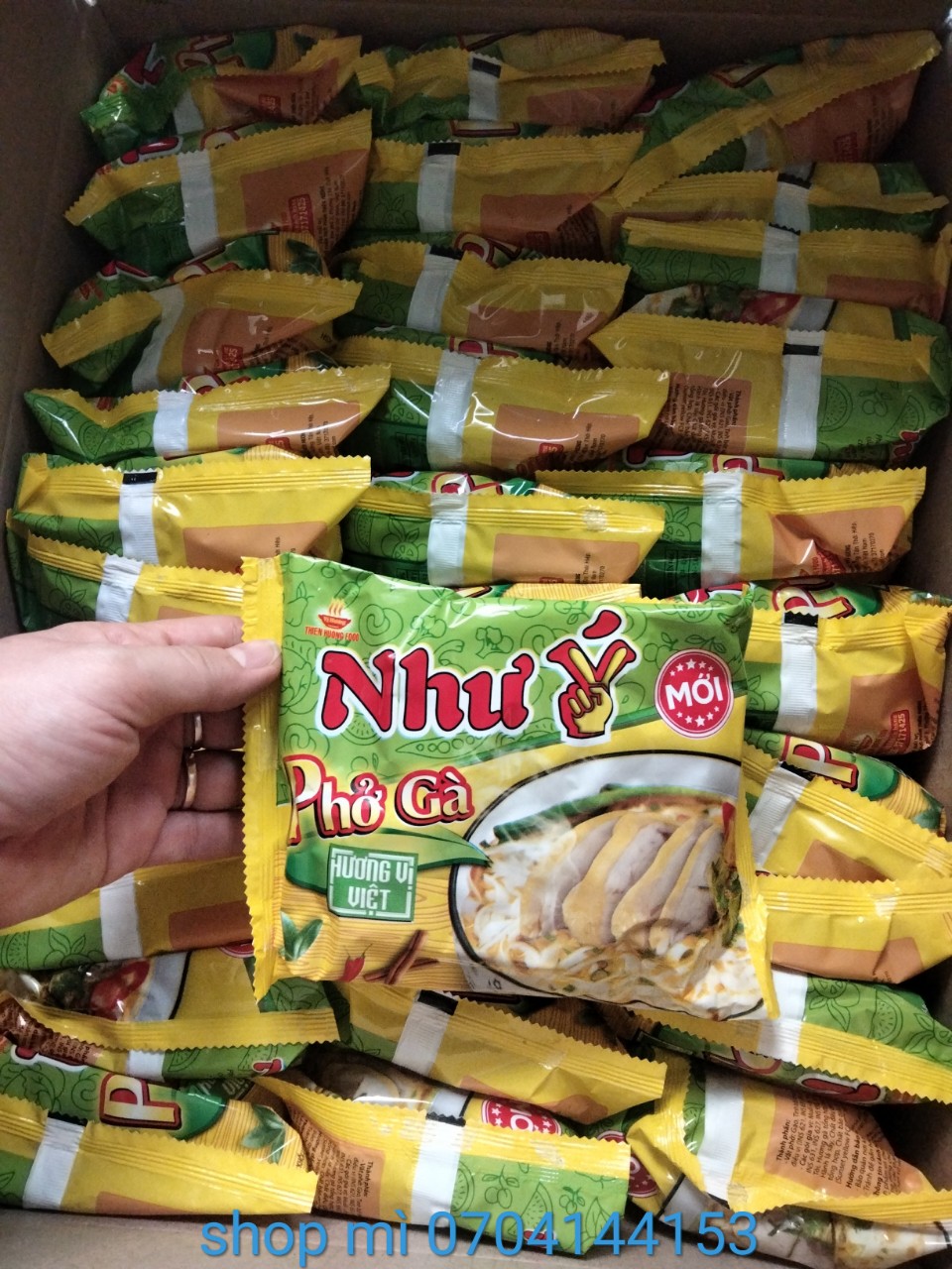 Thùng 30 gói Phở Gà Như Ý 65gr