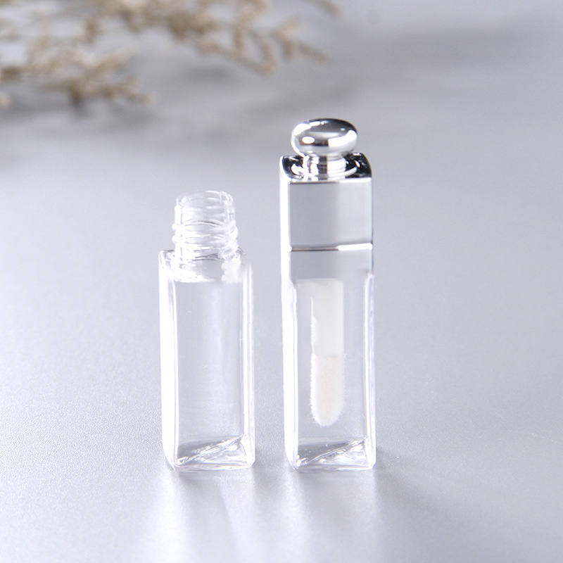3ML Refillable Bottled Lip Glaze Empty Tube Lip Gloss Tube Lipstick Tube Lip Glaze Tube Eyelash Tube Thick Rod Travel Supplies. 