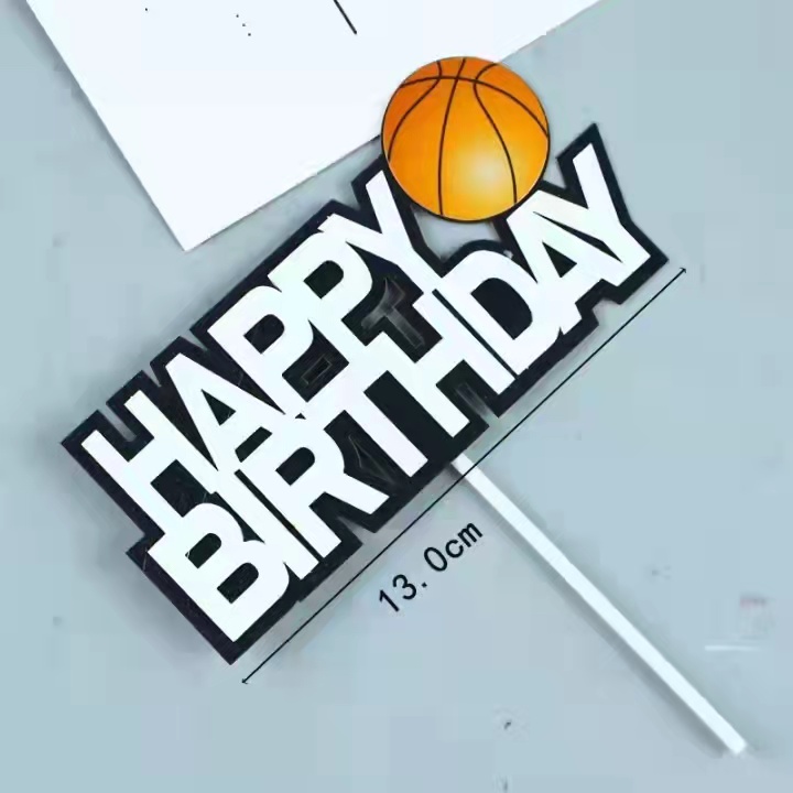 Basketball Edible Sugar Decorations Sports Toppers – SugarMeLicious