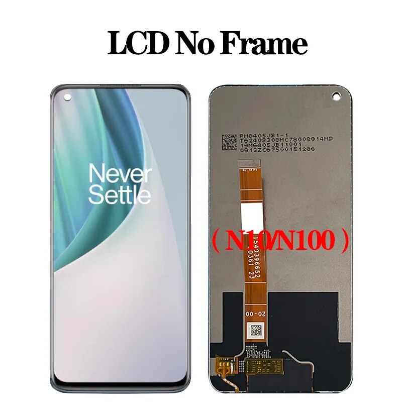 Original For Oneplus Nord N10 5G BE2029 LCD Display Screen Touch Panel Digitizer Replacement For Oneplus Nord N100 BE2013 LCD