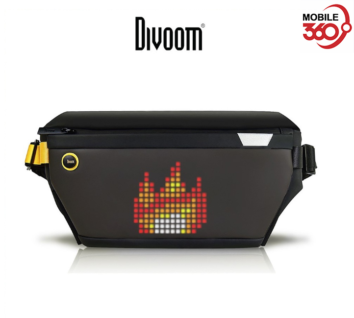 Divoom Pixoo Sling Bag-V with Pixel Art Display