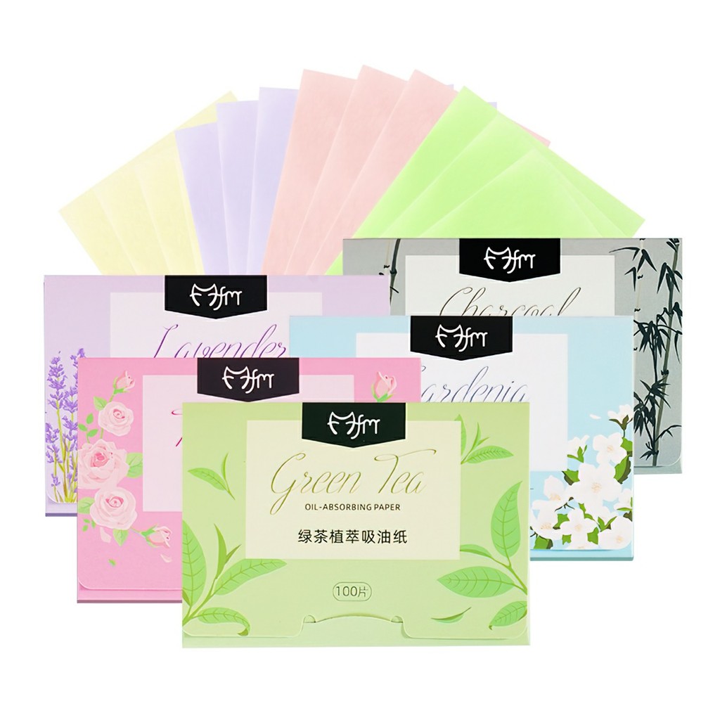 Set 100 giấy kiểm soát dầu chuyên dụng BEAU4