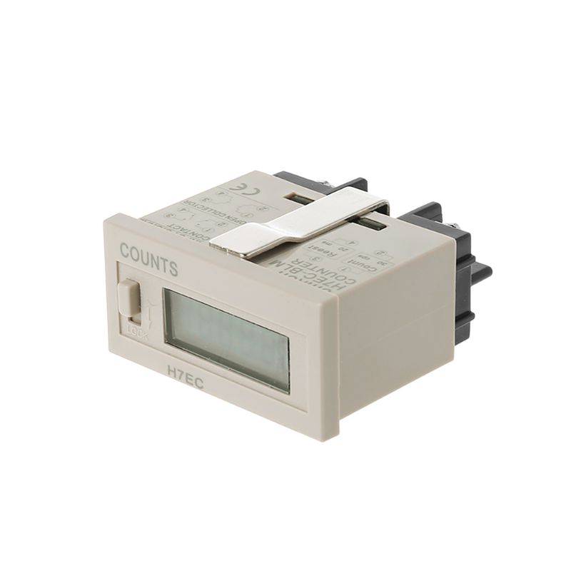 ✪ H7EC-6 Vending Digital Electronic Counter Count Hour Meter Without Voltage
