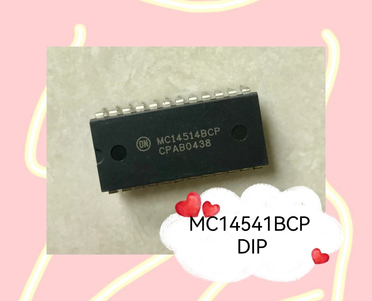 5 Pezzi MC14011BCP - Circuito Integrato DIP-14 Per Elettronica, Ricambio - Foto 3