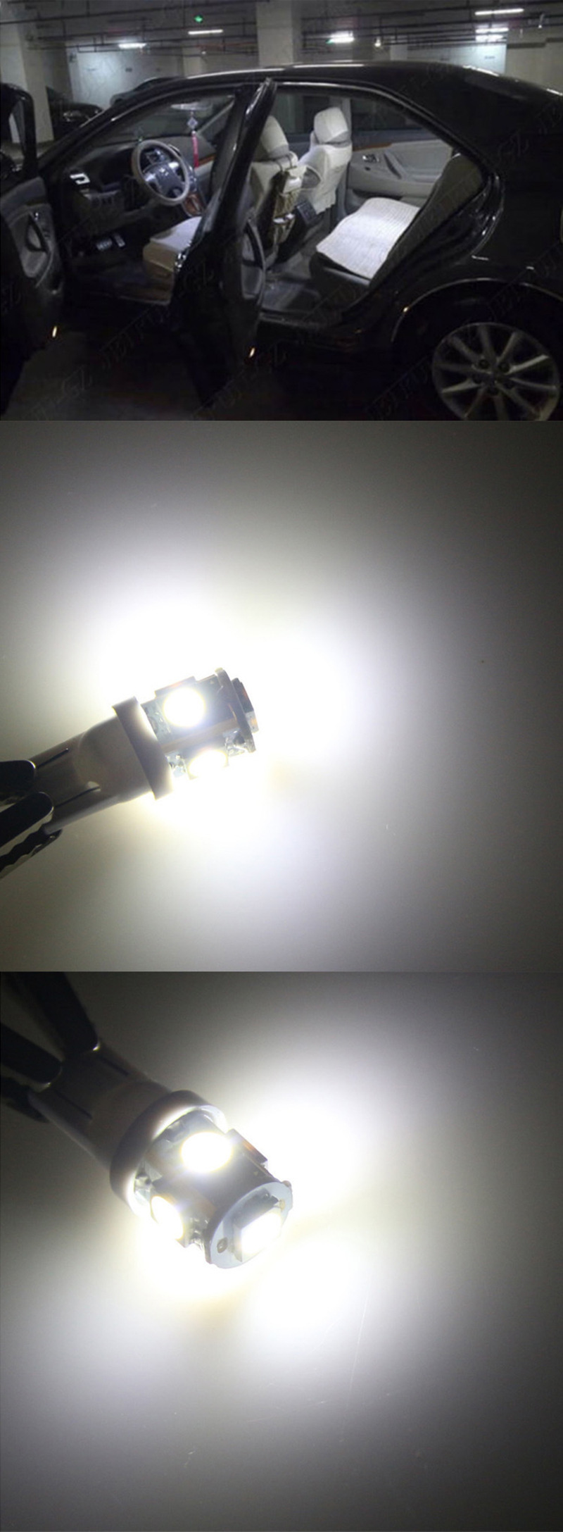 Đèn led T10 5 nhân