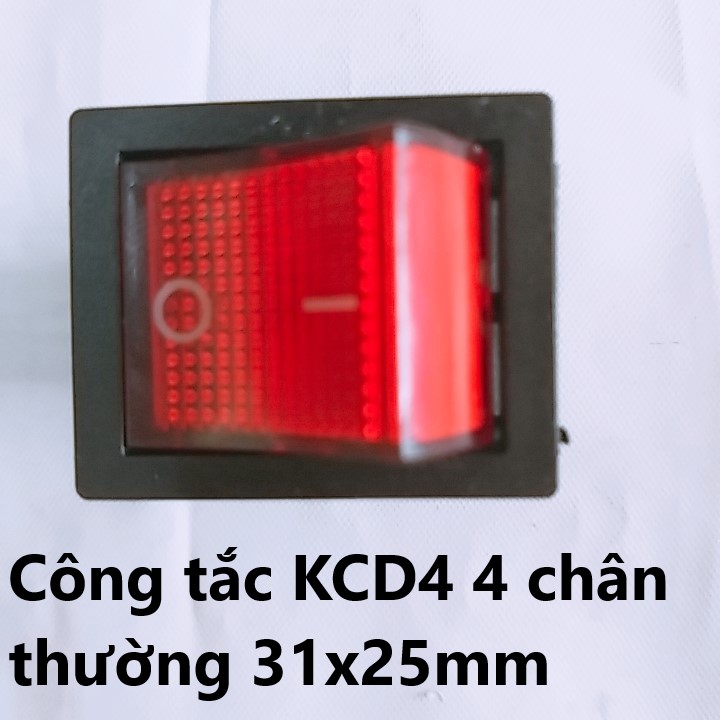 Công tắc bập bênh KCD4 - 16A/250V 20A 125V / Công tắc máy hàn điện tử