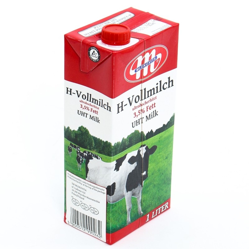 Sữa tươi Mlekovita Ba Lan hộp 1L