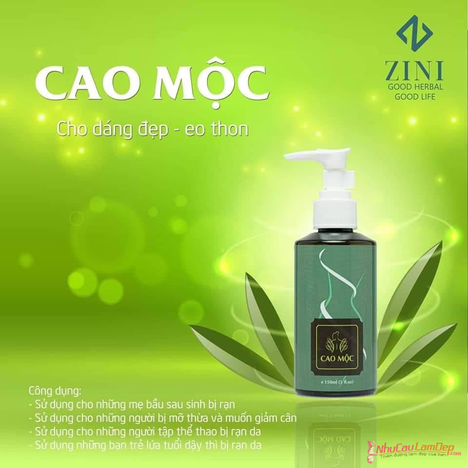 [HCM]Cao tan mỡ bụng Cao mộc ZN ( Cao lá rừng mẫu mới nhất)