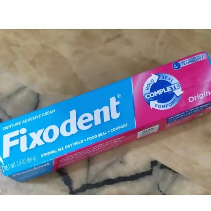Keo Dán Hàm Răng Giả Fixodent 68g | Marathon Dental