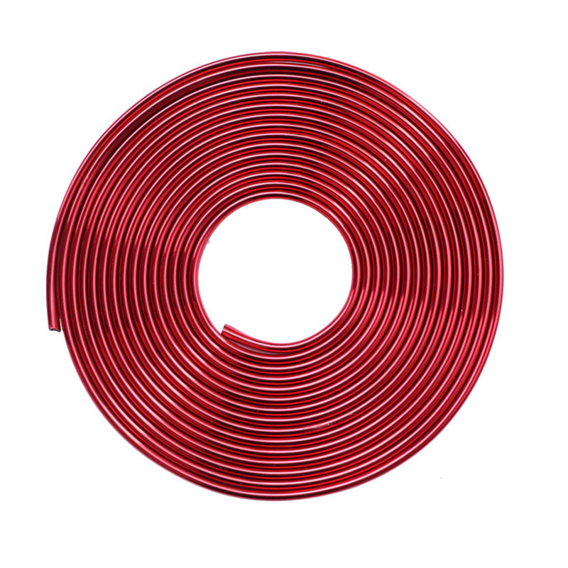 5M Car Anticollision PVC Electroplating Strips Car Door Seal Strip
