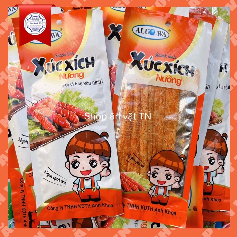 [ sỉ ] 30 Gói Snack Hình Xúc Xích Nướng