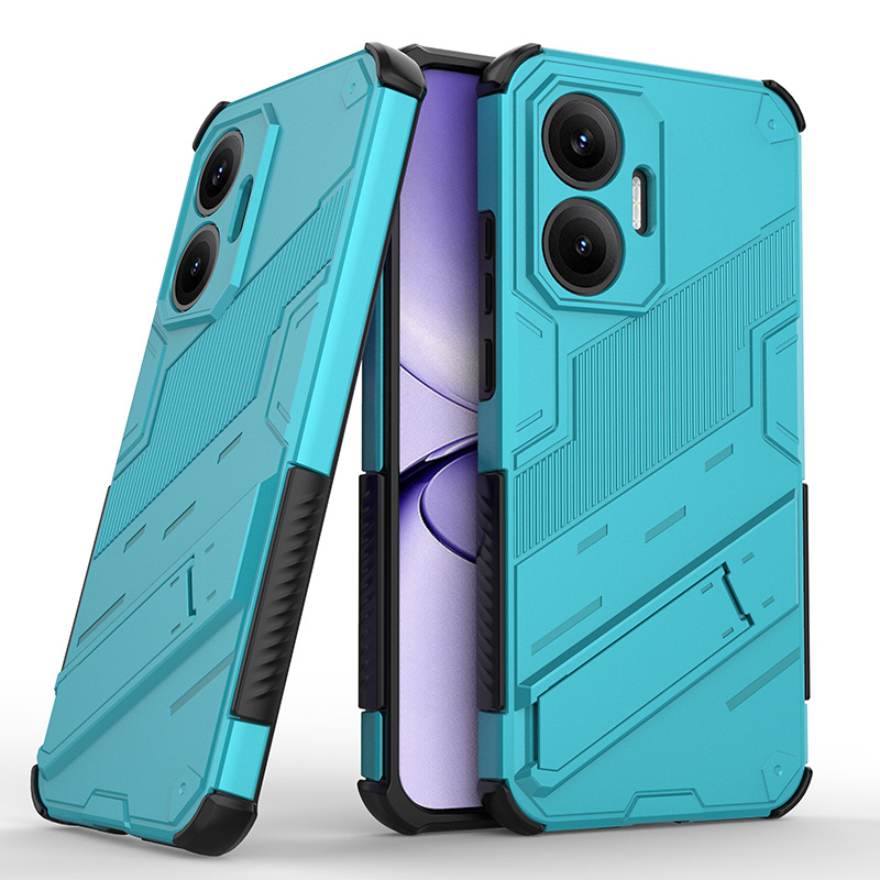 Xiaomi Redmi Turbo 4 Pro/Xiaomi Poco F7 Case with Kickstand, Military-Grade Shockproof Ultra-Thin Slim Fit Hard Cover for Xiaomi Redmi Turbo 4 Pro/Xiaomi Poco F7.