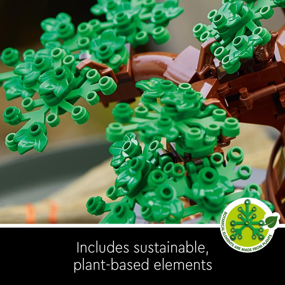 Bộ Đồ Chơi Lắp Ráp LEGO Cây Bonsai 10281 (878 Miếng)