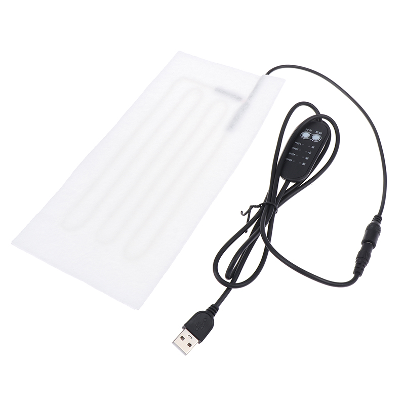 1Pc Cervical Vertebra Pillow Heating Pad USB Heating Wire Heating Mat 5V Electric Heating Element Non-Woven Film Heater PadMIAOLUO. 