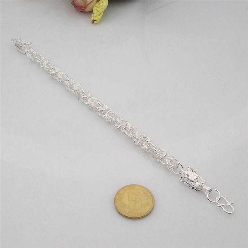 New%20Fashion%20Silver%20Plated%20Dragon%20Design%20Bracelet%20Bangle%20Chain%20Men%20Bracelet%20Gift%20-%20Image%203