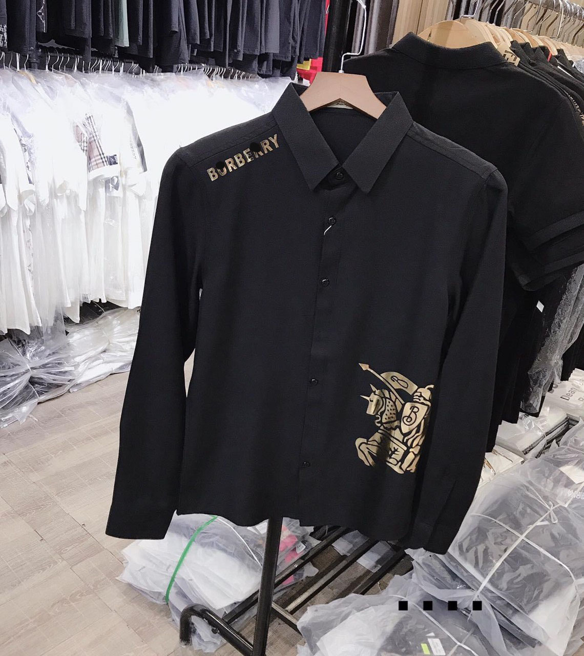 [HCM]Áo sơ mi nam cao cấp thời trang phong cách mới phối họa tiết