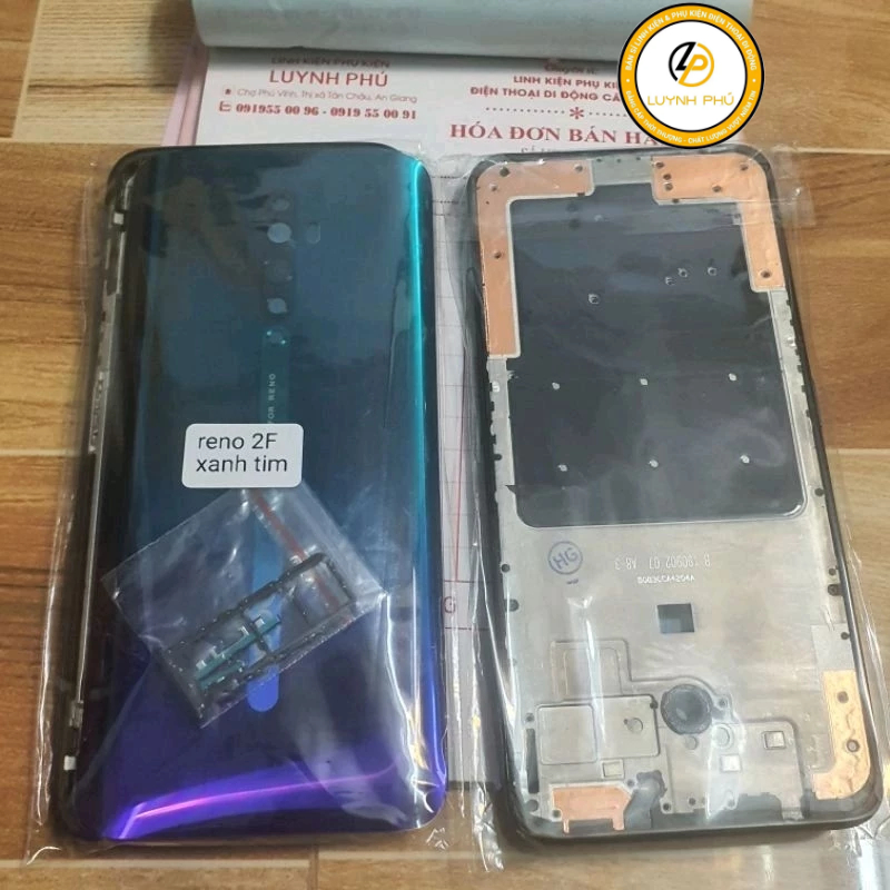 Vỏ Oppo reno 2F có khay sim khung sườn