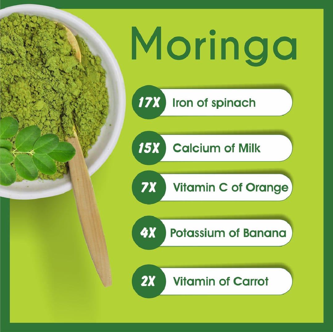 Moringa Powder 1 kg  ( Sitalchini Powder) | Moringa Good For Health and Immunity Power. 