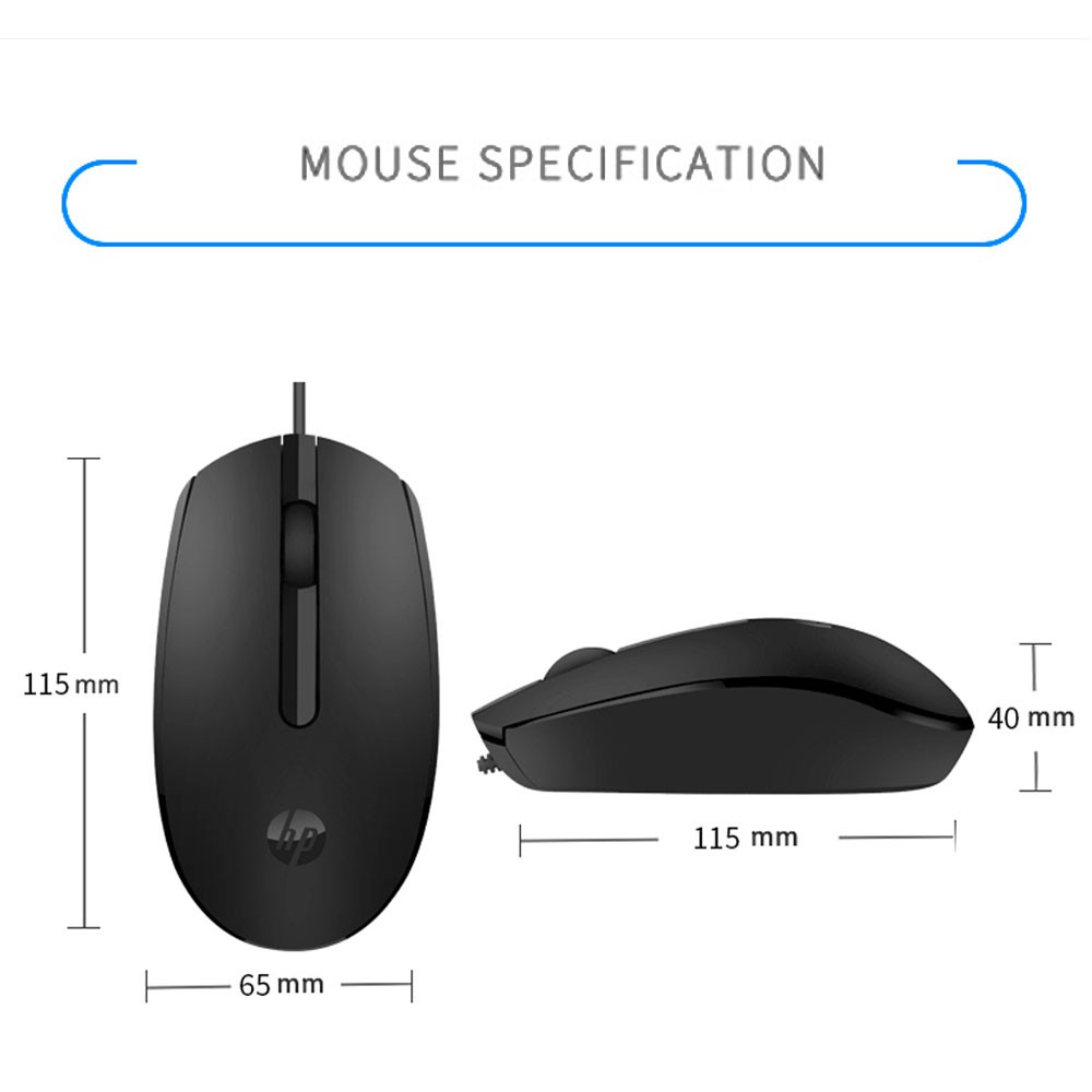 (BH12T) Chuột Có Dây HP M10 - BH 12 Tháng
