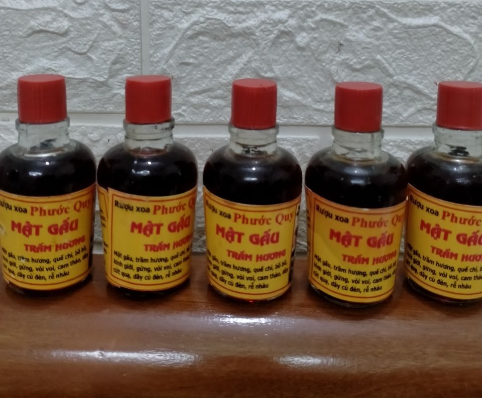 Bộ 10 dầu cây mật gấu miễn ship