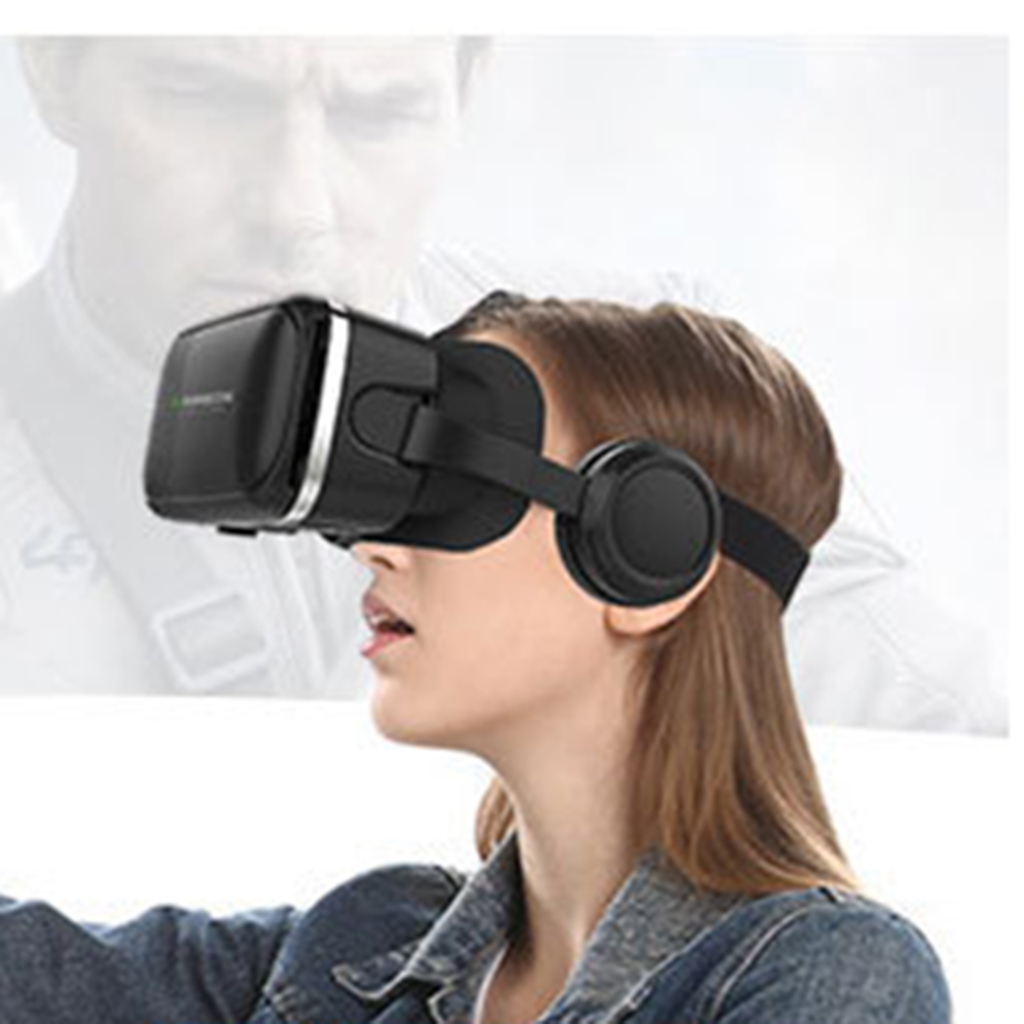 Baoblaze 3D VR Headset Virtual Reality Glasses with Game handle