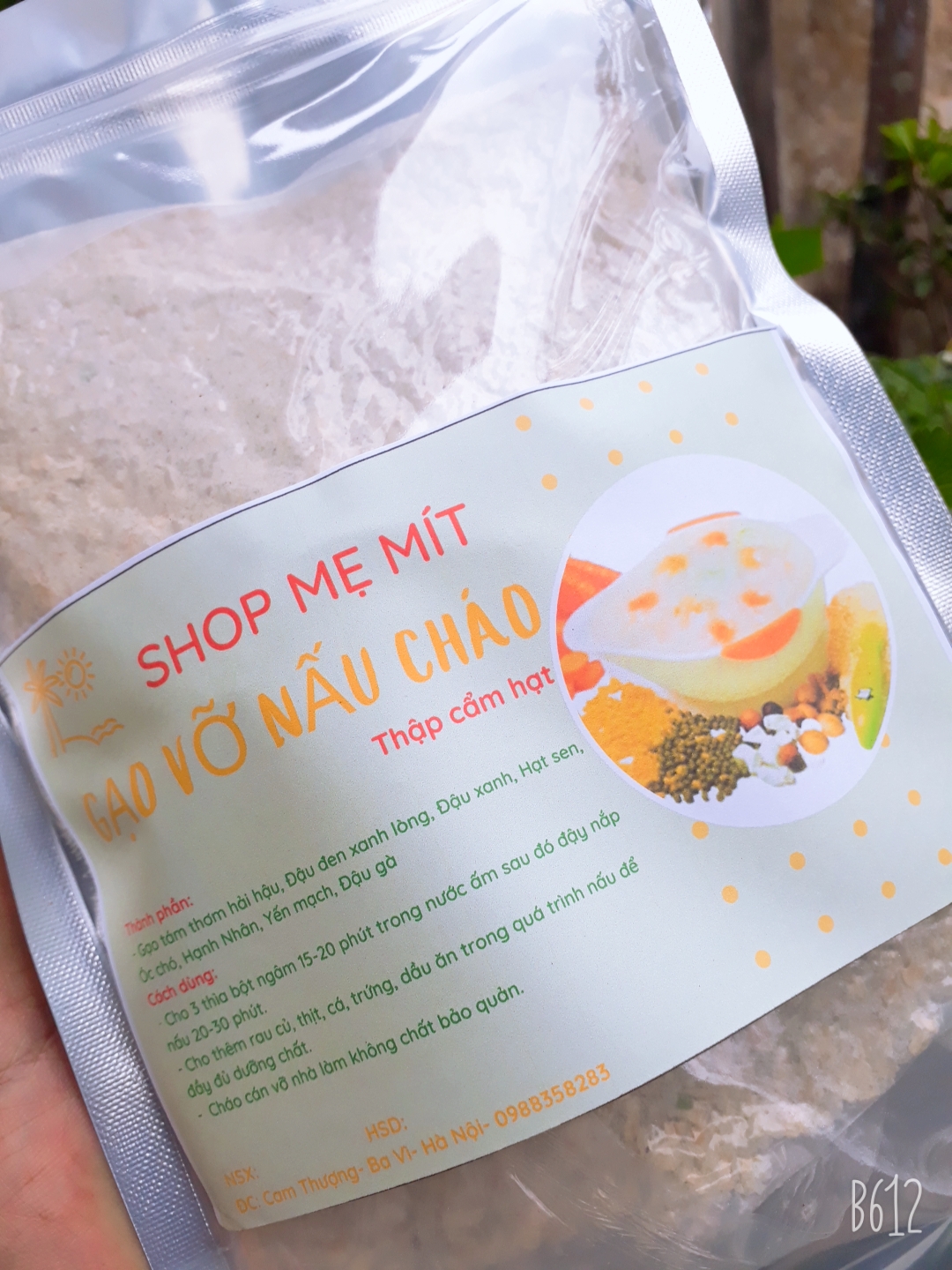 Gạo vỡ nấu cháo cho bé ( thập cẩm hạt 500g)
