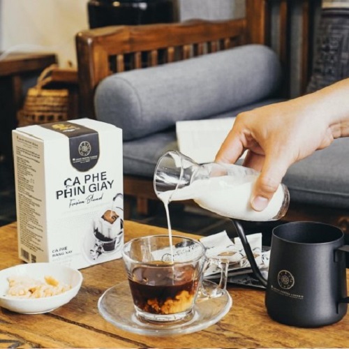 Trung Nguyen Legend Americano Paper Filter Coffee – Box of 10 Packs - Light Taste, Sweet Aftertaste