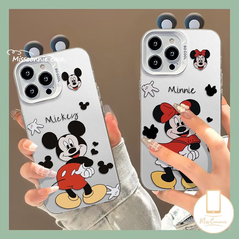 Oppo A15 Oppo A9 Back Cover Mickey Mouse M-Mickey Mouse Minnie