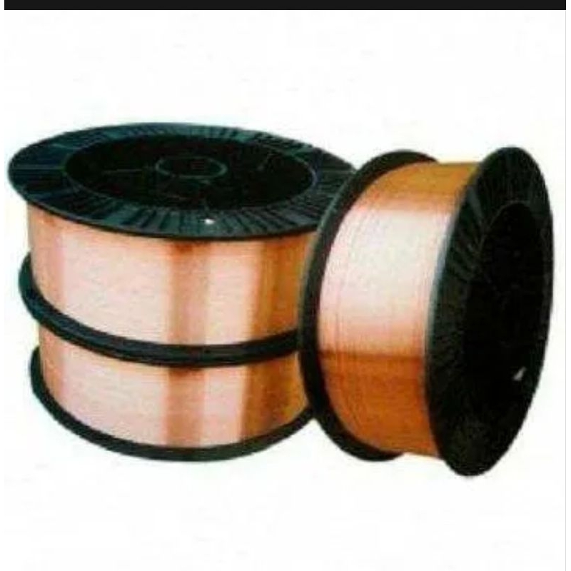 Dây hàn mig 0.8mm 5kg trần dùng khí.