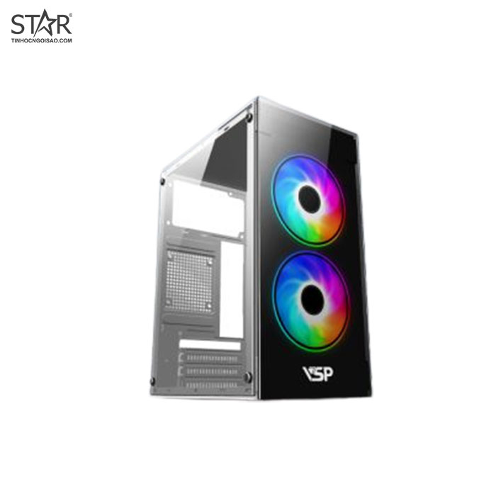 Case văn phòng - gaming VSP V212 (4 màu sắc)