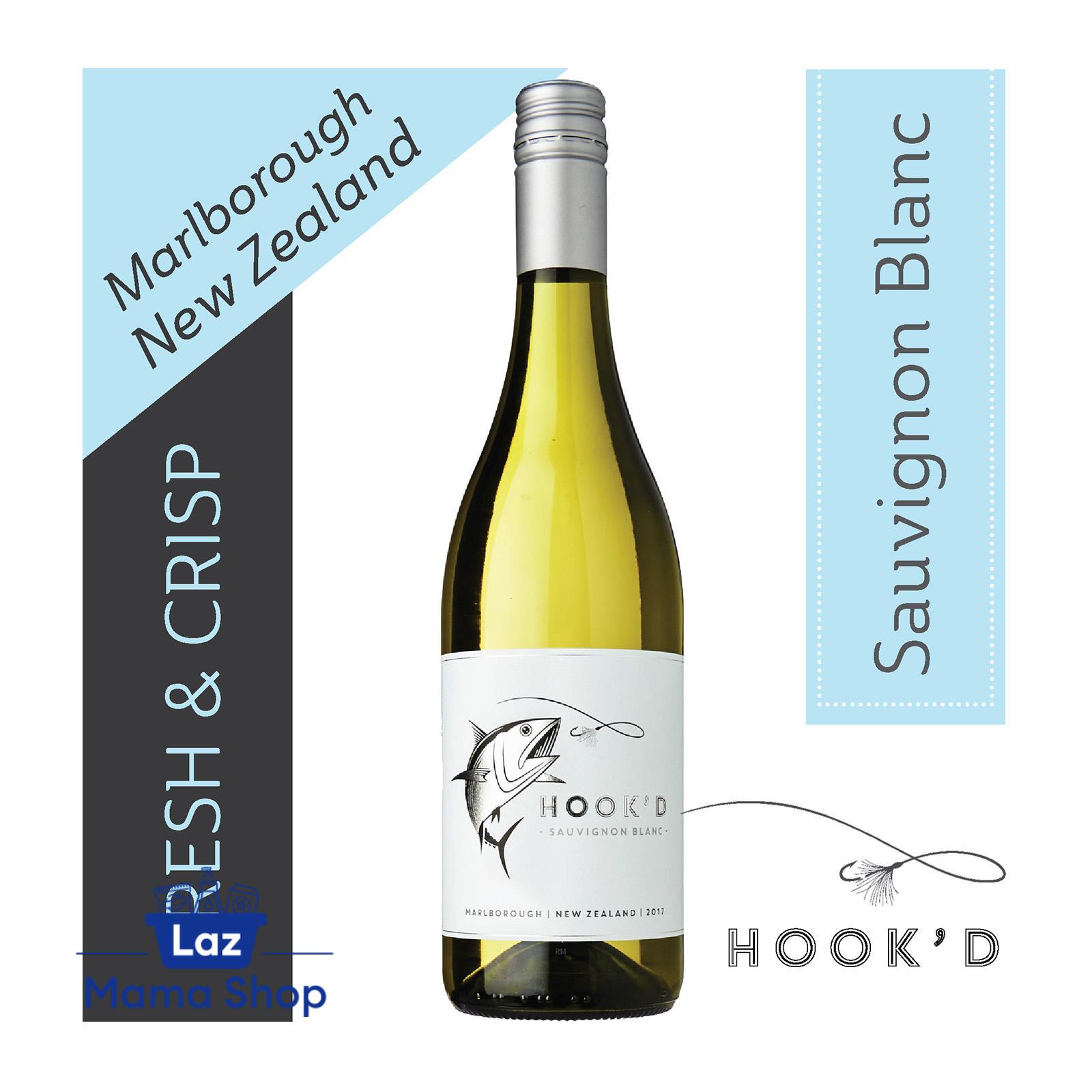 Hook'D Marlborough Sauvignon Blanc White Wine (Laz Mama Shop) Lazada Singapore