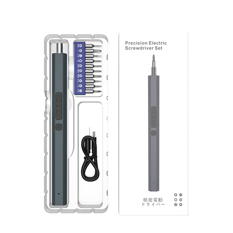 Mini Precision Electric Screwdriver Set Cordless High Torque Full Set of Electric Electric Batch Tools simple tool