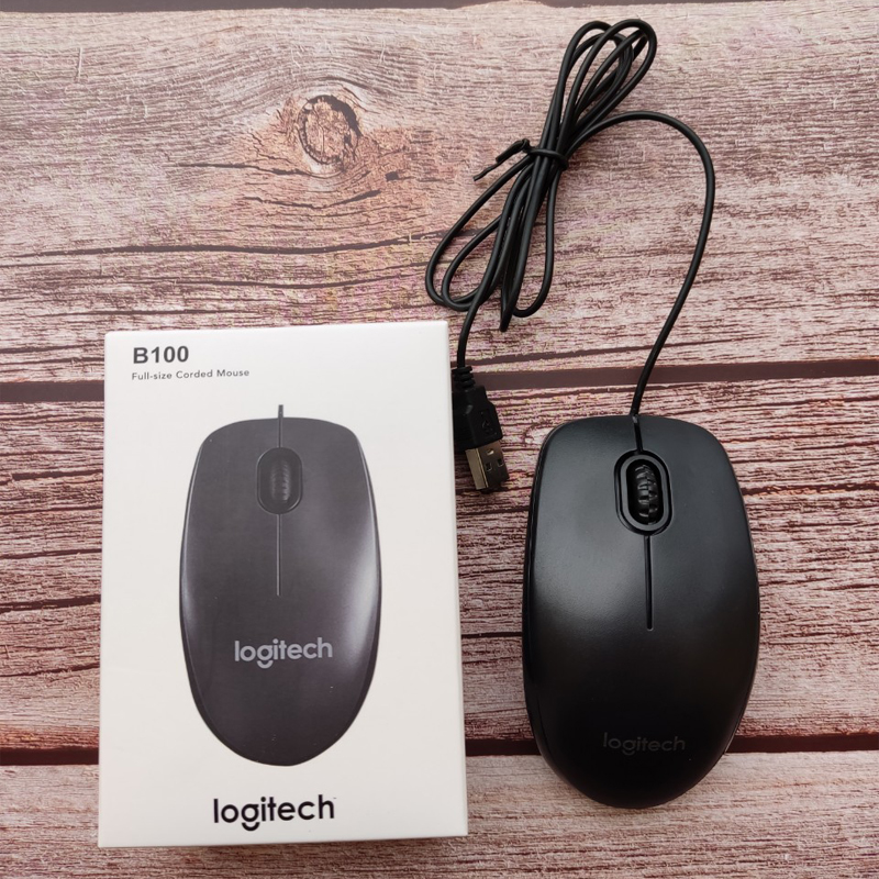 Chuột Logitech B100 chuyên văn phòng bền bỉ
