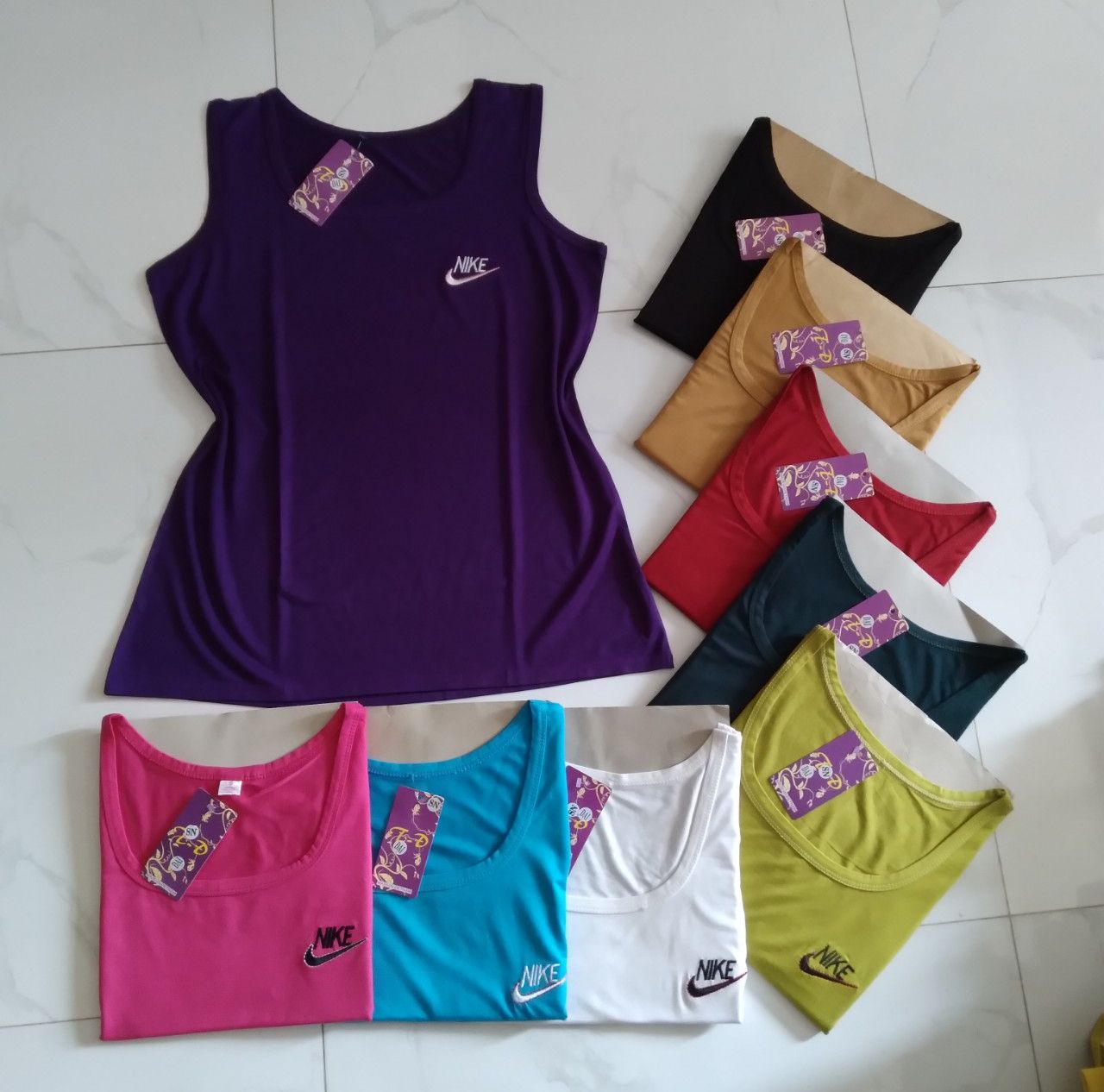 Áo ba lỗ nữ sát nách chất thun Lạnh CAO CẤP co giản 4 chiều