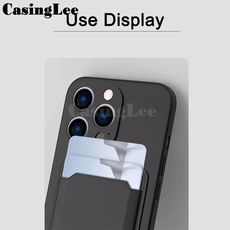 For Vivo Y03T Case Soft Card Holder Slot Silicone Wallet For Vivo Y03T Back cover Phone Cases.